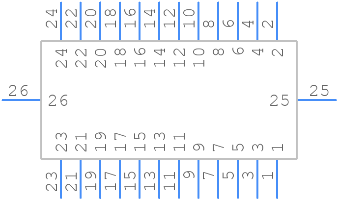 SFM-112-02-H-D-DS - SAMTEC - PCB symbol