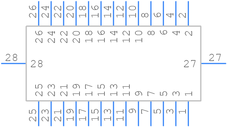 SFM-113-02-STL-D-DS - SAMTEC - PCB symbol