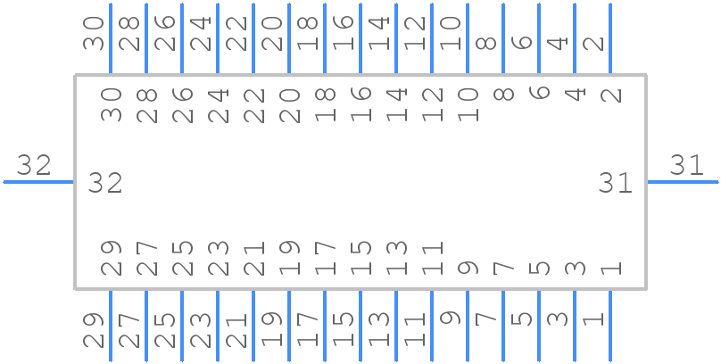 SFM-115-02-F-D-DS - SAMTEC - PCB symbol