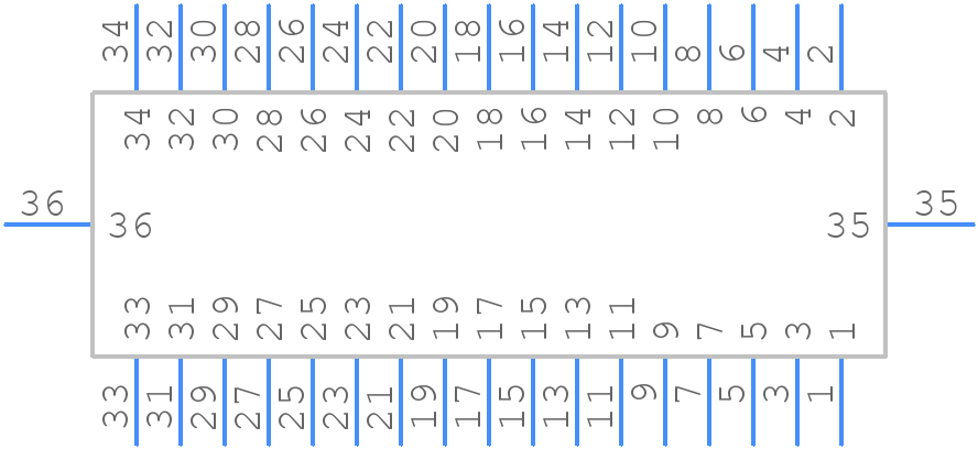 SFM-117-02-LM-D-DS - SAMTEC - PCB symbol