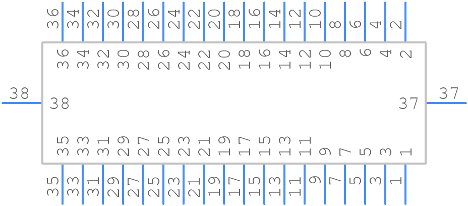 SFM-118-02-STL-D-DS - SAMTEC - PCB symbol
