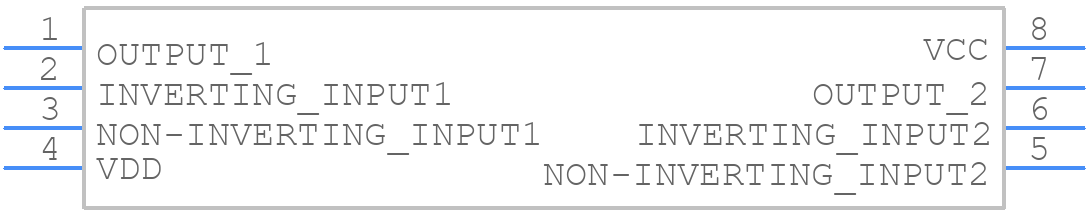 TSV358AIST - STMicroelectronics - PCB symbol