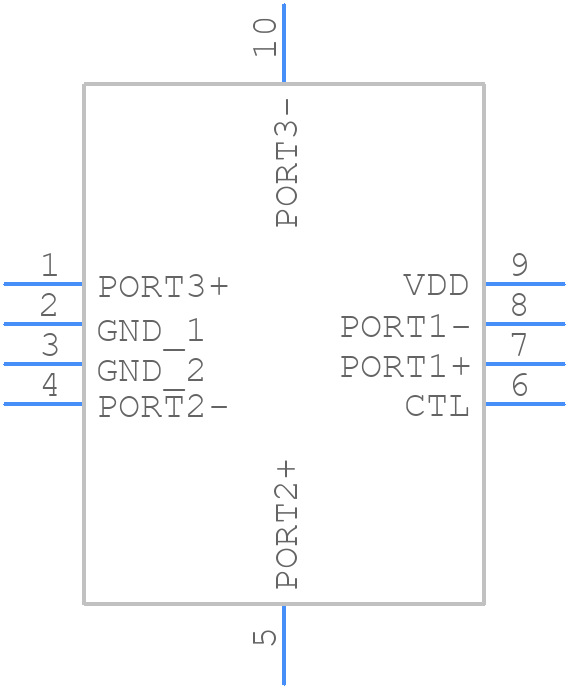 XMSSJE3G0PA-003 - Murata Electronics - PCB symbol