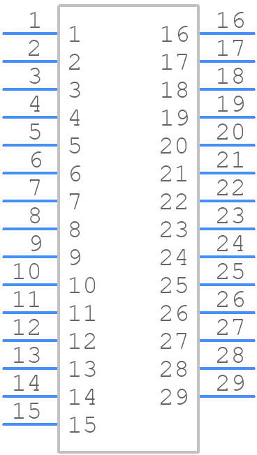 ZF1-29-01-T-WT-TR - SAMTEC - PCB symbol