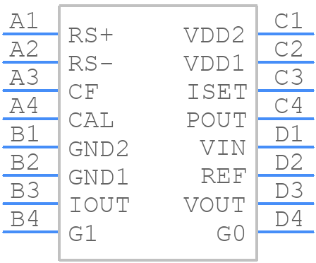 MAX44299UWE - Analog Devices - PCB symbol