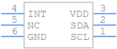 APDS-9306/APDS-9306-065 - Avago Technologies - PCB symbol