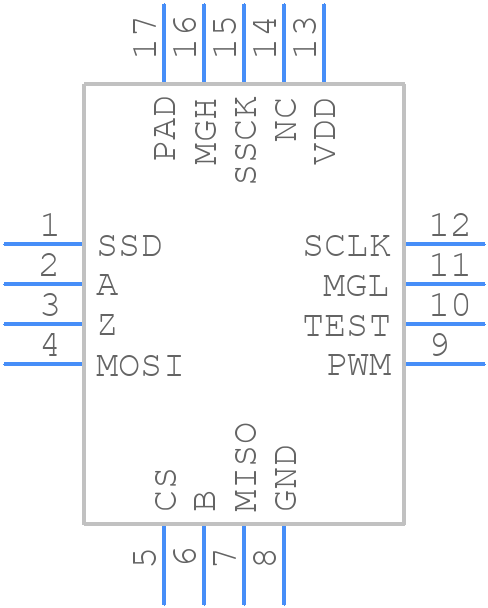 MA704GQ-P - Monolithic Power Systems (MPS) - PCB symbol