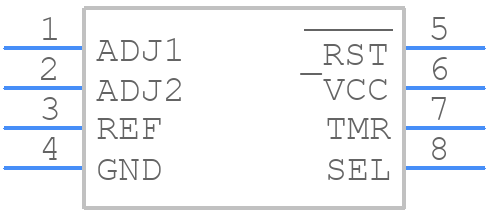 LTC2909CTS8-5#TRMPBF - Analog Devices - PCB symbol