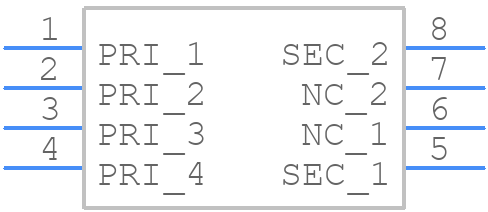 NA5743-ALB - COILCRAFT - PCB symbol