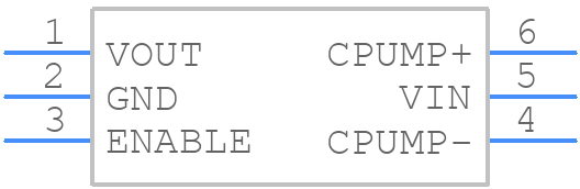 REG71055DDCTG4 - Texas Instruments - PCB symbol