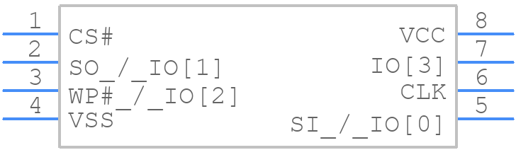 M10162040108X0PSAY - Renesas Electronics - PCB symbol