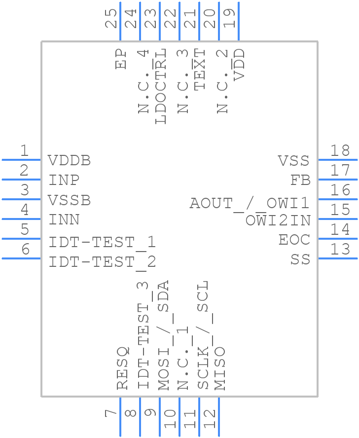 ZSSC3240CI2B - Renesas Electronics - PCB symbol