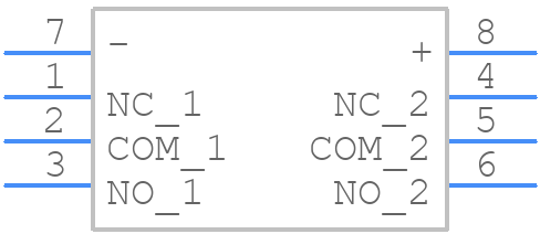 WBL2UOAYBQR05CLR - E-Switch - PCB symbol