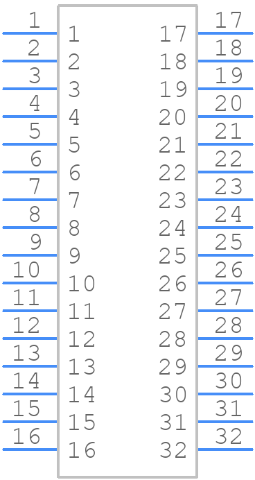 SFM-28-02-L-DH-TR - SAMTEC - PCB symbol