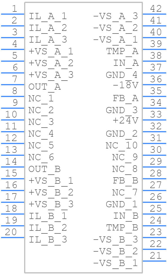 MP104KF - Apex Microtechnology - PCB symbol