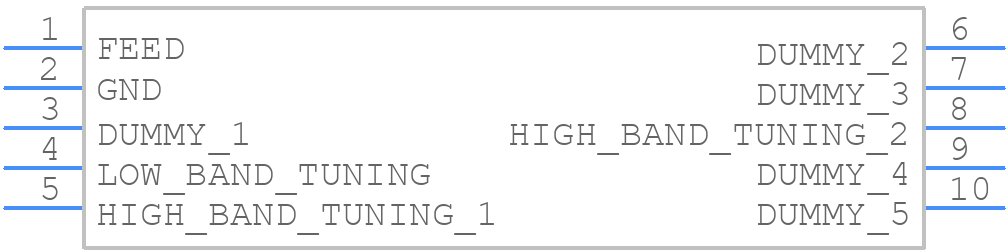 P822601 - Kyocera AVX - PCB symbol