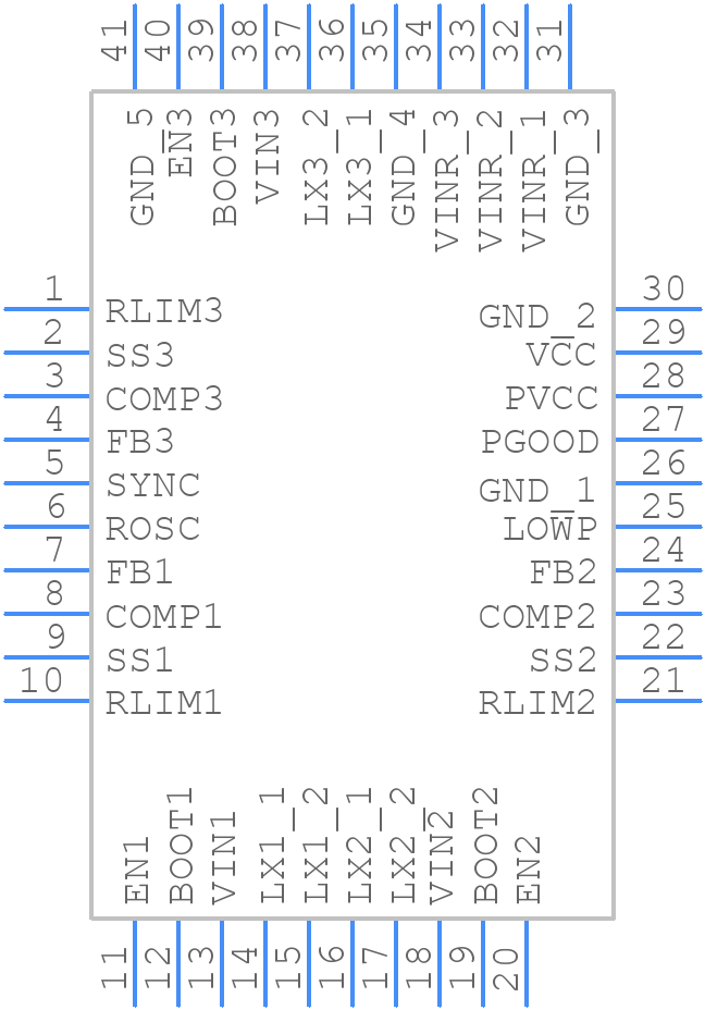 RT7273GQW - RICHTEK - PCB symbol
