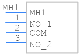 TP33WW03000 - Apem - PCB symbol
