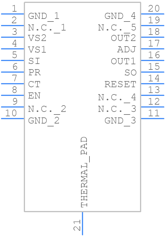 L4938EPD13TR - STMicroelectronics - PCB symbol