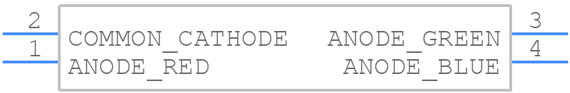 APFA3010LSEKJ3ZGKQBC - Kingbright - PCB symbol