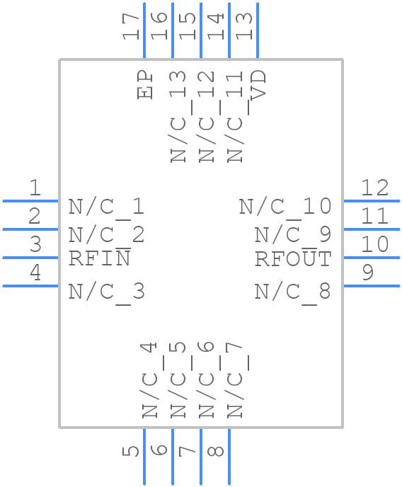 CMM0511-QT-0G00 - MACOM - PCB symbol