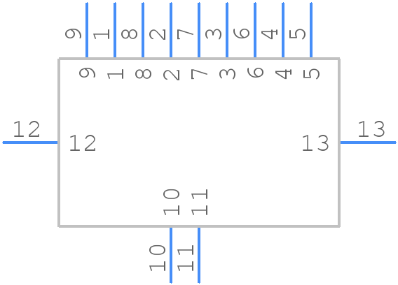 AUSB3-AFN-PSP1 - ASSMANN WSW components GmbH - PCB symbol