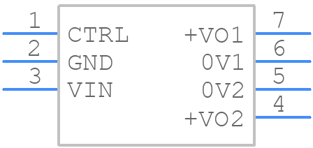 PQD10W-Q48-D55-D - CUI Inc. - PCB symbol