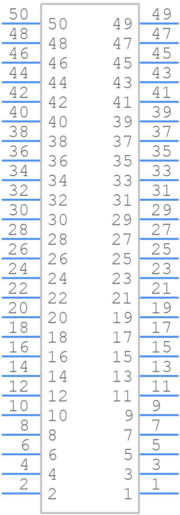 046251050010846+ - Kyocera AVX - PCB symbol