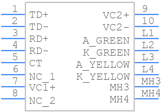 ARJM11D7-104-AB-EW2 - ABRACON - PCB symbol