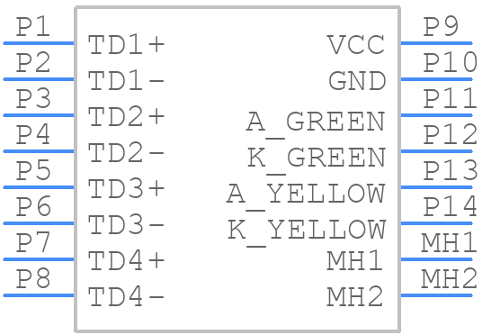 ARJM11D7-809-AB-EW2 - ABRACON - PCB symbol
