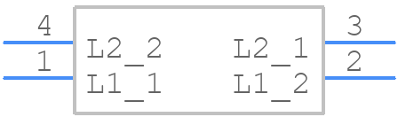 ET3542-054 - Triad Magnetics - PCB symbol