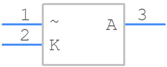 BAT240AE6327 - Infineon - PCB symbol