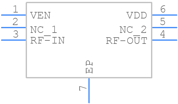 PMA2-133LN+ - Mini-Circuits - PCB symbol