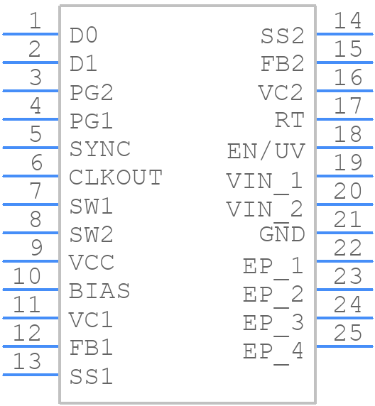 LT8653SIV#WPBF - Analog Devices - PCB symbol