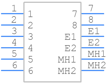 SDS-80J - Same Sky - PCB symbol