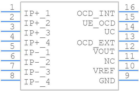 GO 30-SMS - LEM - PCB symbol
