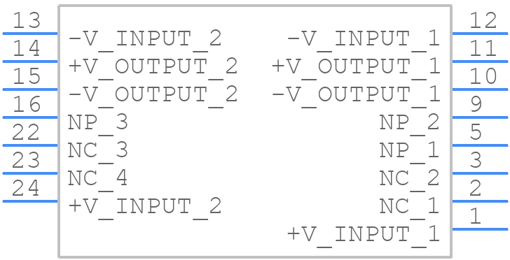 EC3AB21 - Cincon - PCB symbol