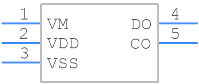 AP9101CK-AUTRG1 - Diodes Incorporated - PCB symbol