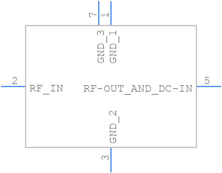 HXG-122+ - Mini-Circuits - PCB symbol