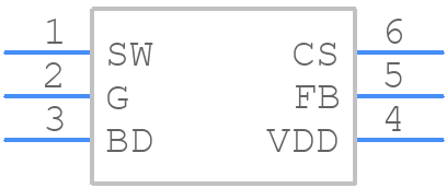 ACT361US-T - Active-Semi - PCB symbol
