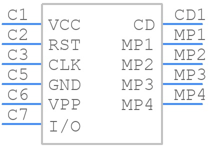 SM05-135-0011 - Connectec Electronics - PCB symbol