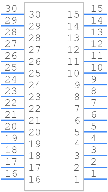 M80-5423005 - Harwin - PCB symbol