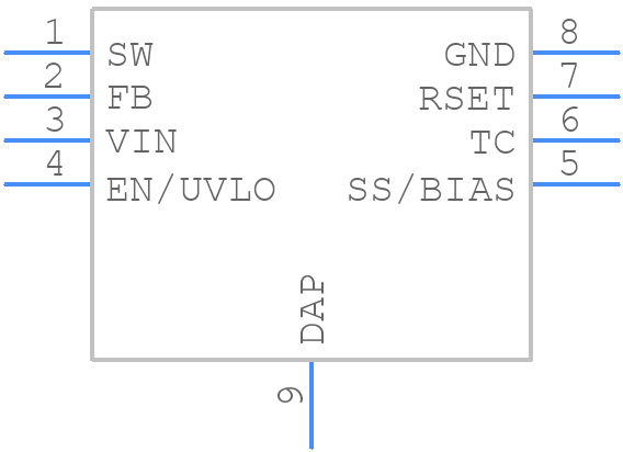 LM5181NGUR - Texas Instruments - PCB symbol