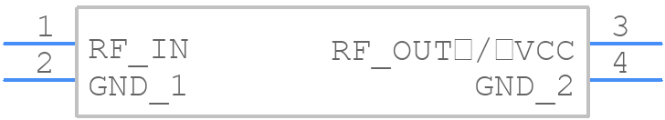 AG603-89 - Qorvo - PCB symbol