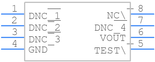 LT1634ACS8-1.25#PBF - Analog Devices - PCB symbol