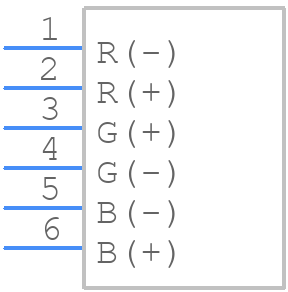 KRTB AELPS1.32 - ams OSRAM - PCB symbol