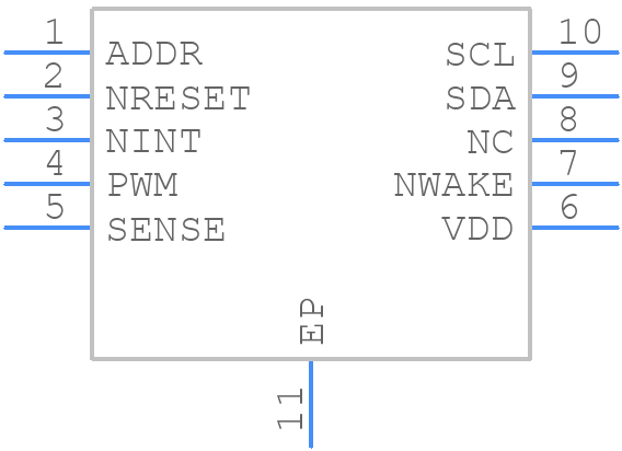 CCS811B-JOPR5K - ScioSense - PCB symbol