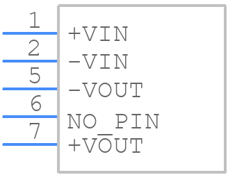 1S7B_1524S6U - Gaptec - PCB symbol