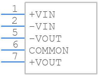 1S7B_0305D6U - Gaptec - PCB symbol