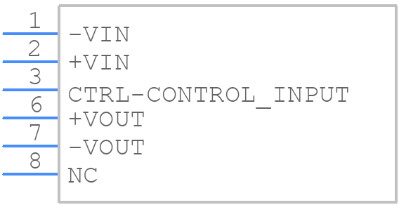 3S8EW_1212S1.5RP - Gaptec - PCB symbol